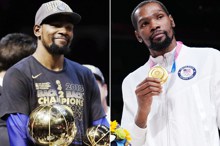 奥运篮球／NBA总冠军与奥运金牌哪个分量重？KD：我都重视